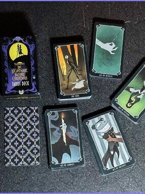 New - Tim Burtons The Nightmare Before Christmas Tarot 78 Card Deck